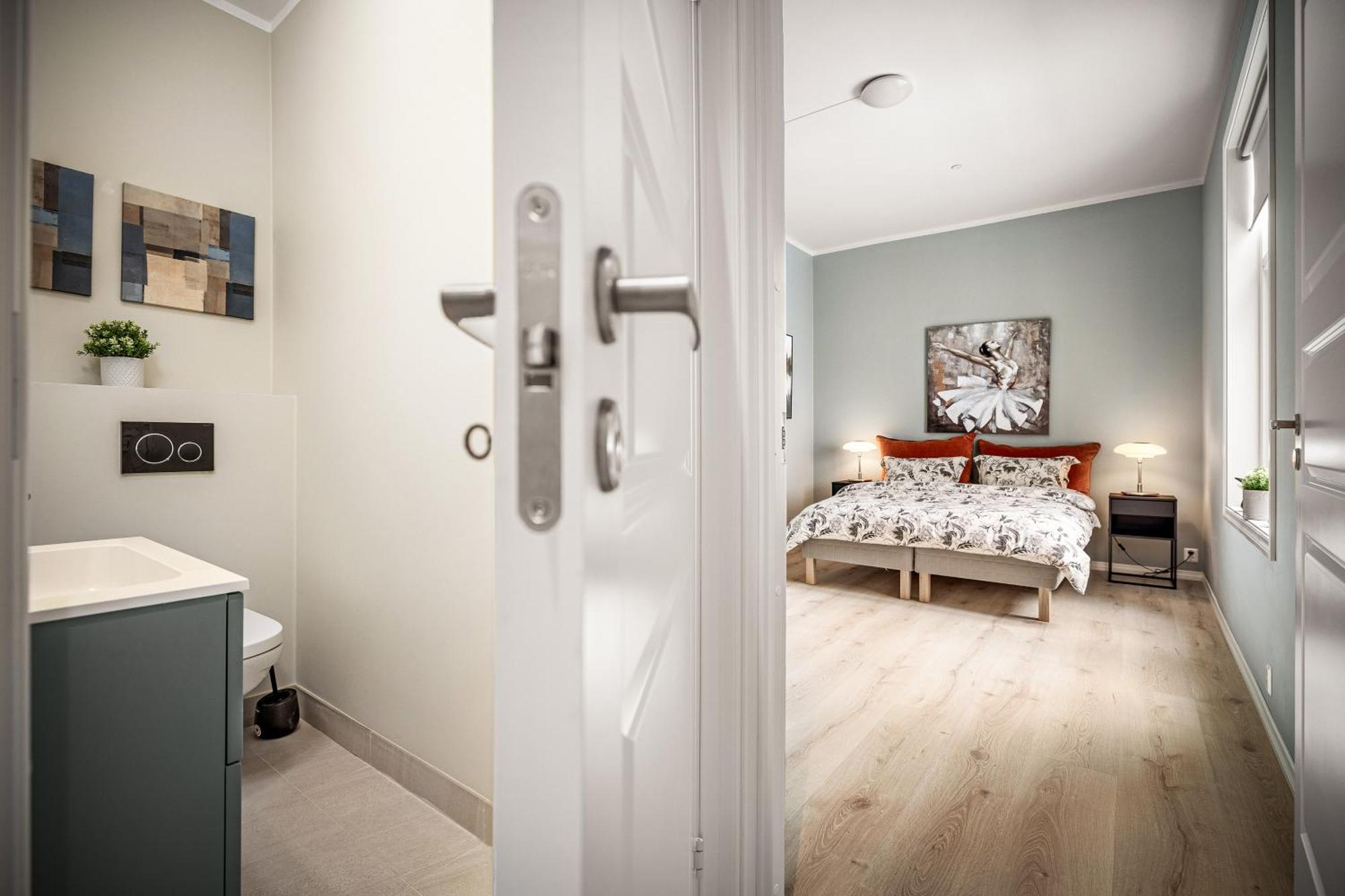 Corner Apartments เบอร์เกน ภายนอก รูปภาพ