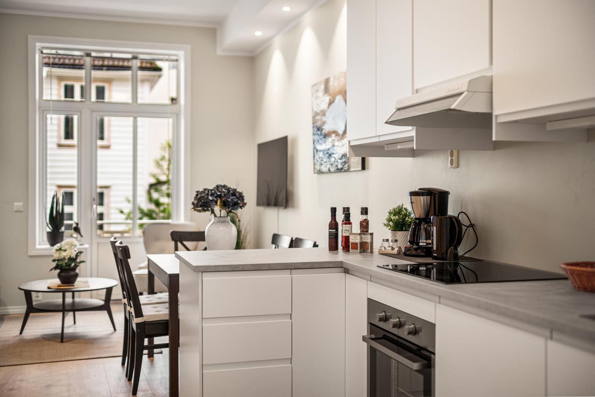 Corner Apartments เบอร์เกน ภายนอก รูปภาพ