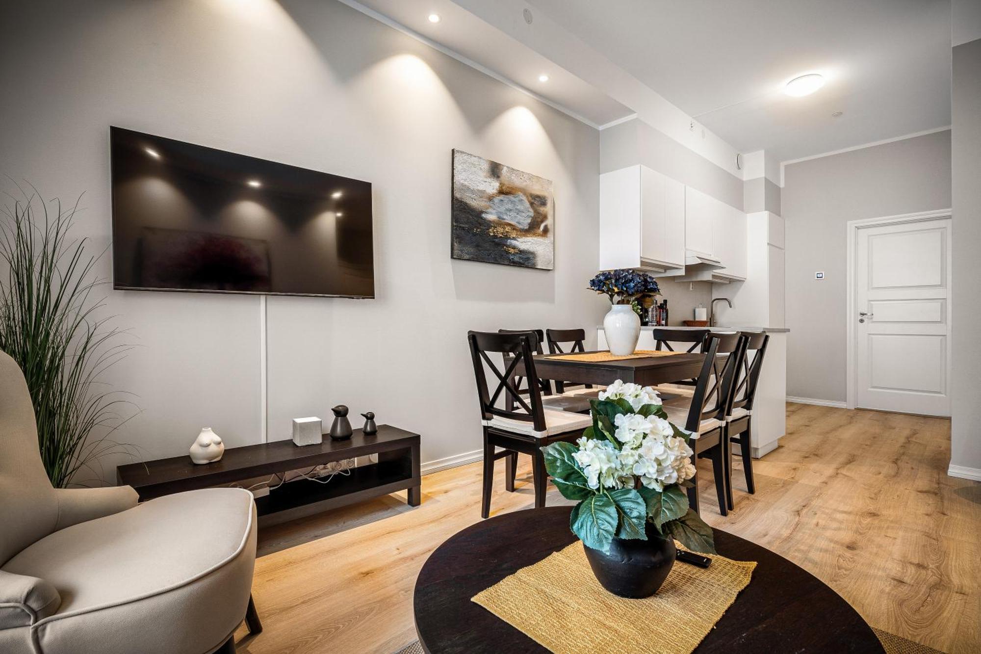 Corner Apartments เบอร์เกน ภายนอก รูปภาพ